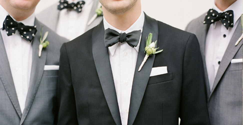 mink ties for wedding