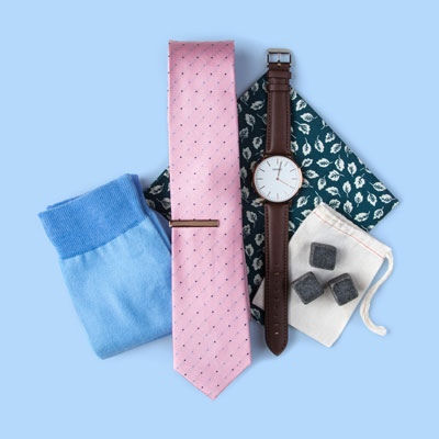 Ties.com tie and watch