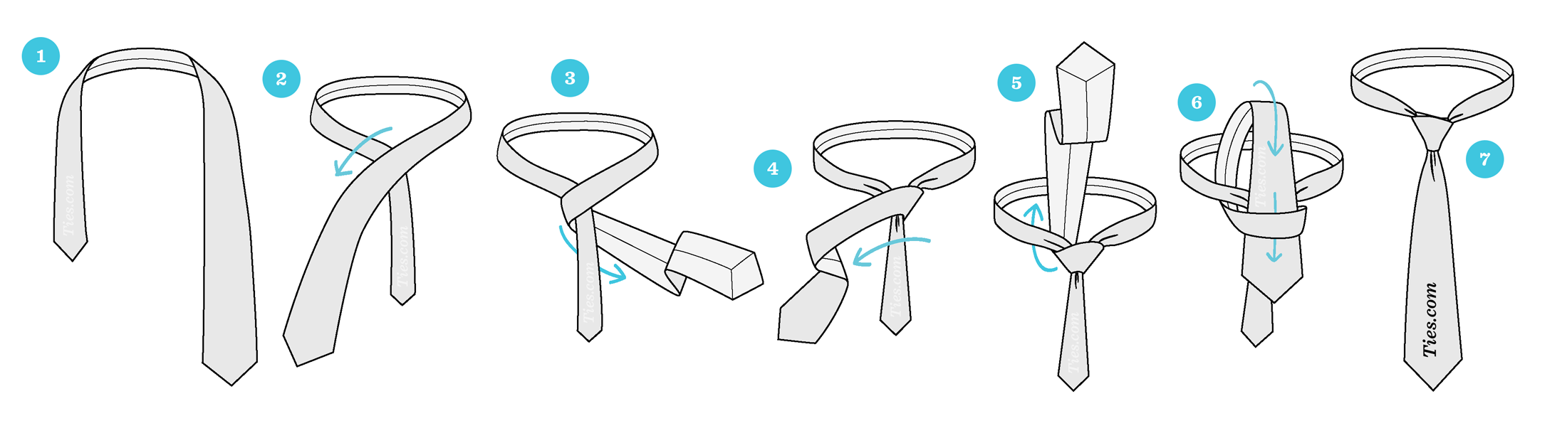 The Easiest Way to Tie a Tie