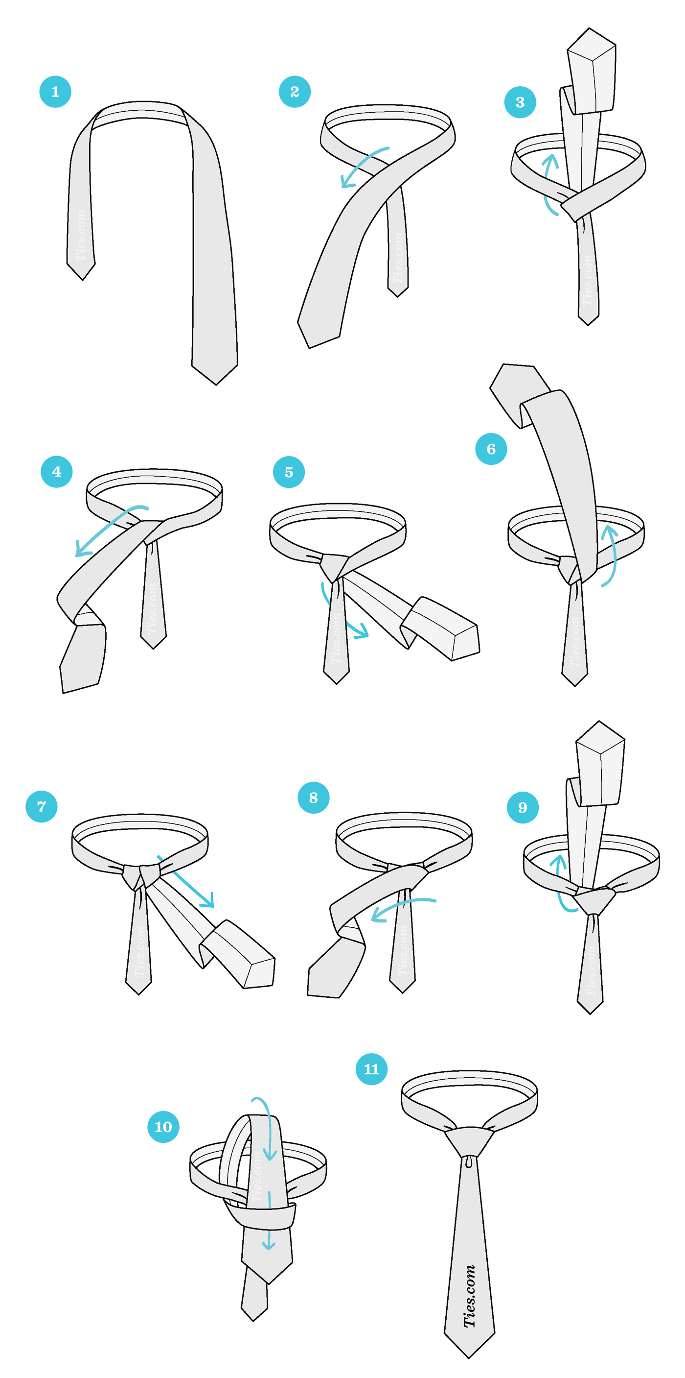 How To Tie A Double Windsor - slide share