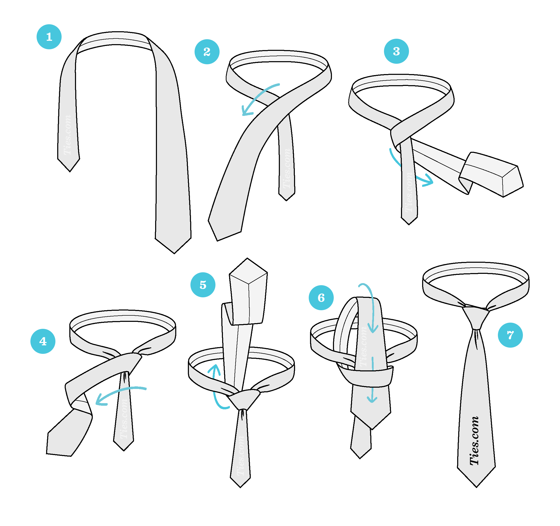 How to Tie a Four-In-Hand Tie Knot: Step-by-Step Instructions