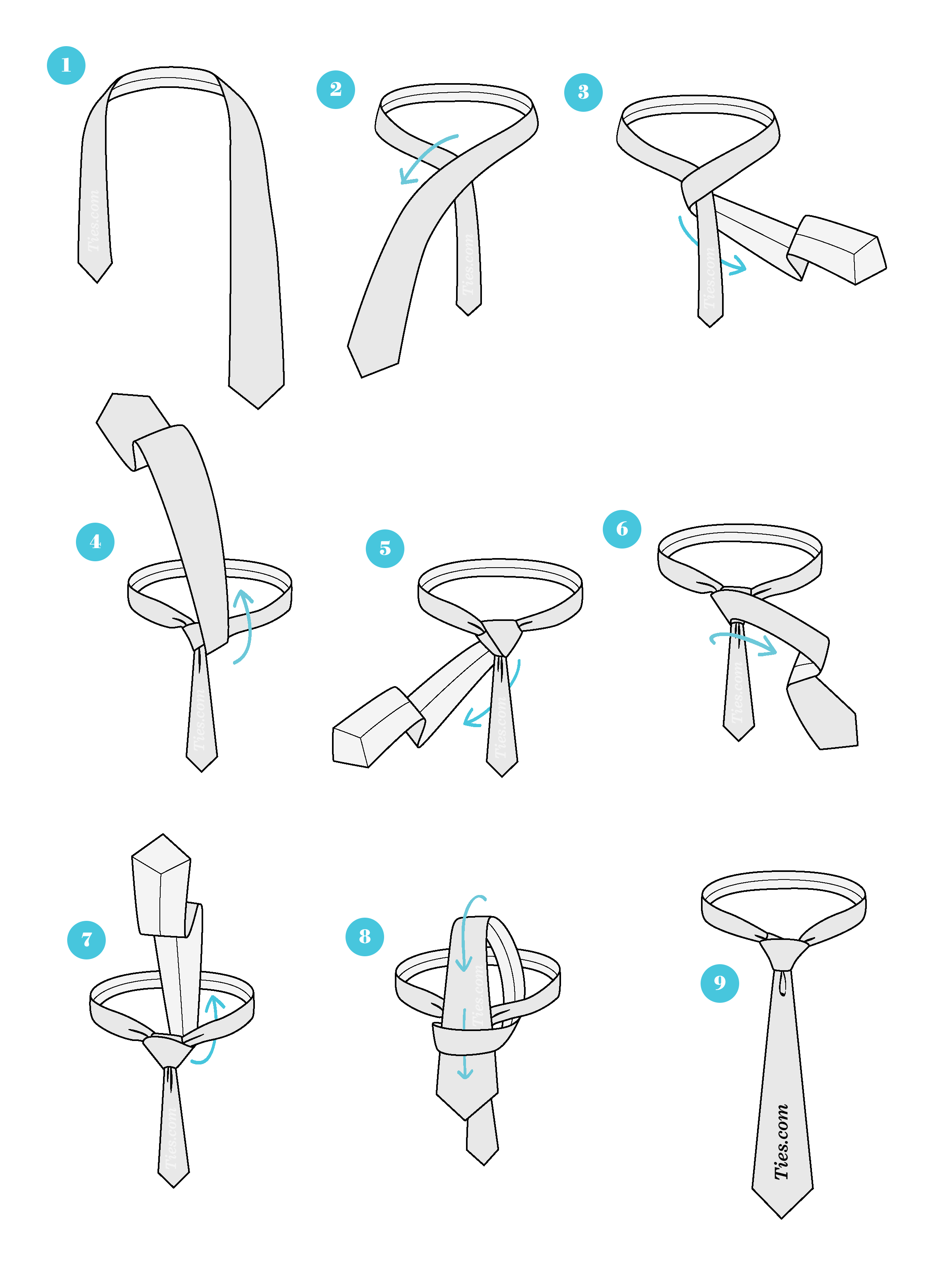 How To Tie A Half Windsor Knot | Ties.com