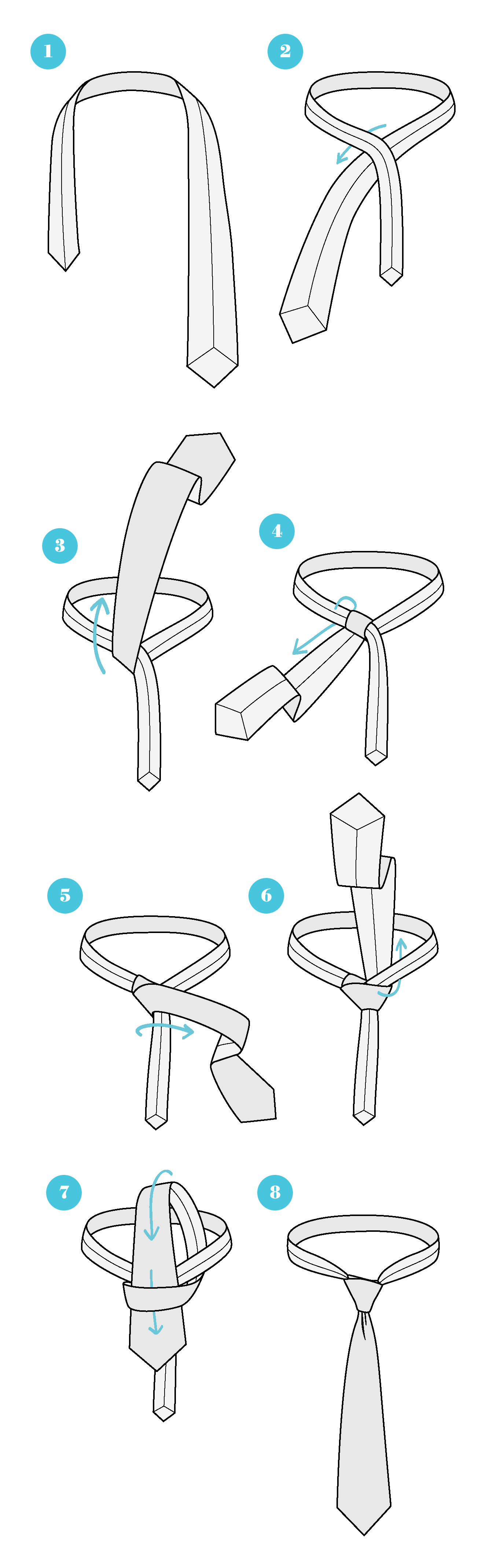 Tie knots: How to Tie a Tie