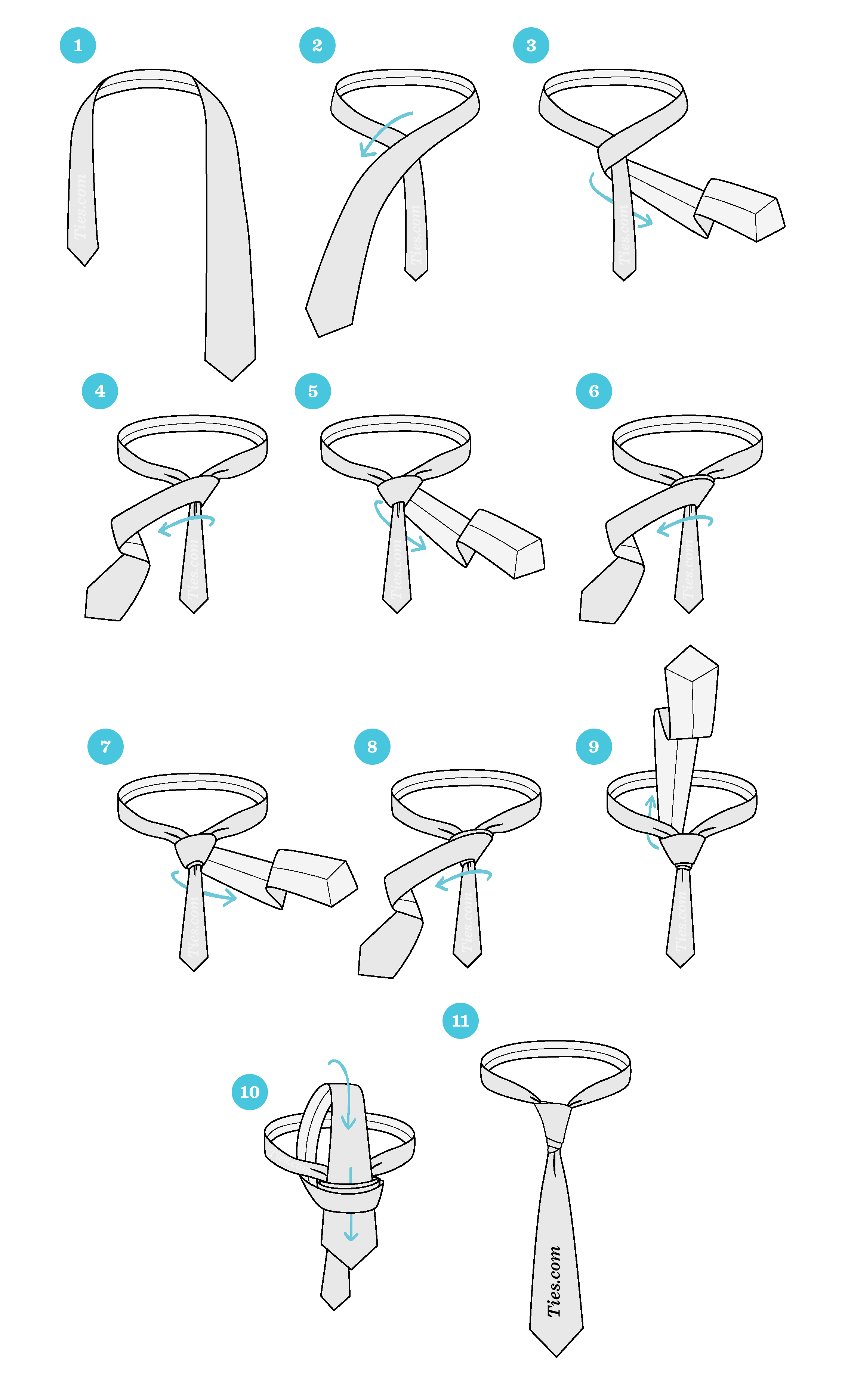 How To Tie A Van Wijk Knot | Ties.com