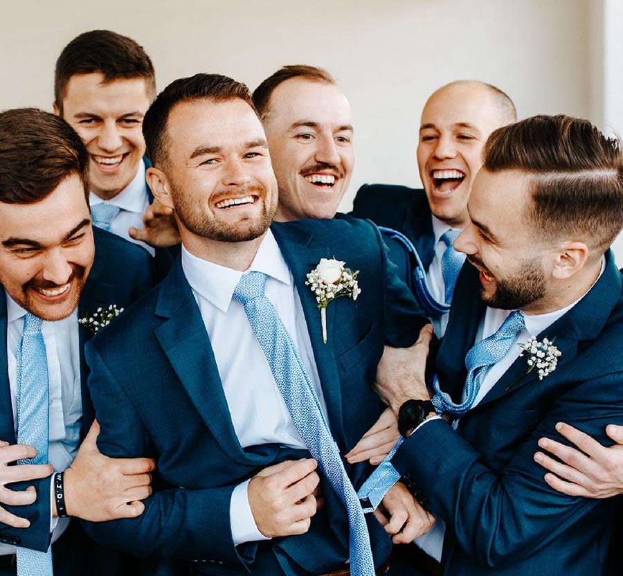 Wedding Ties for Grooms & Groomsmen