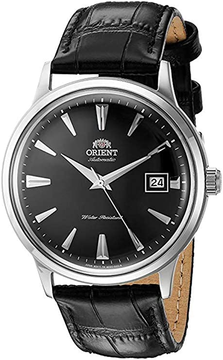 Orient 2nd Gen Bambino Version I Japanese Automatic Stainless Steel And Leather Dress Watch