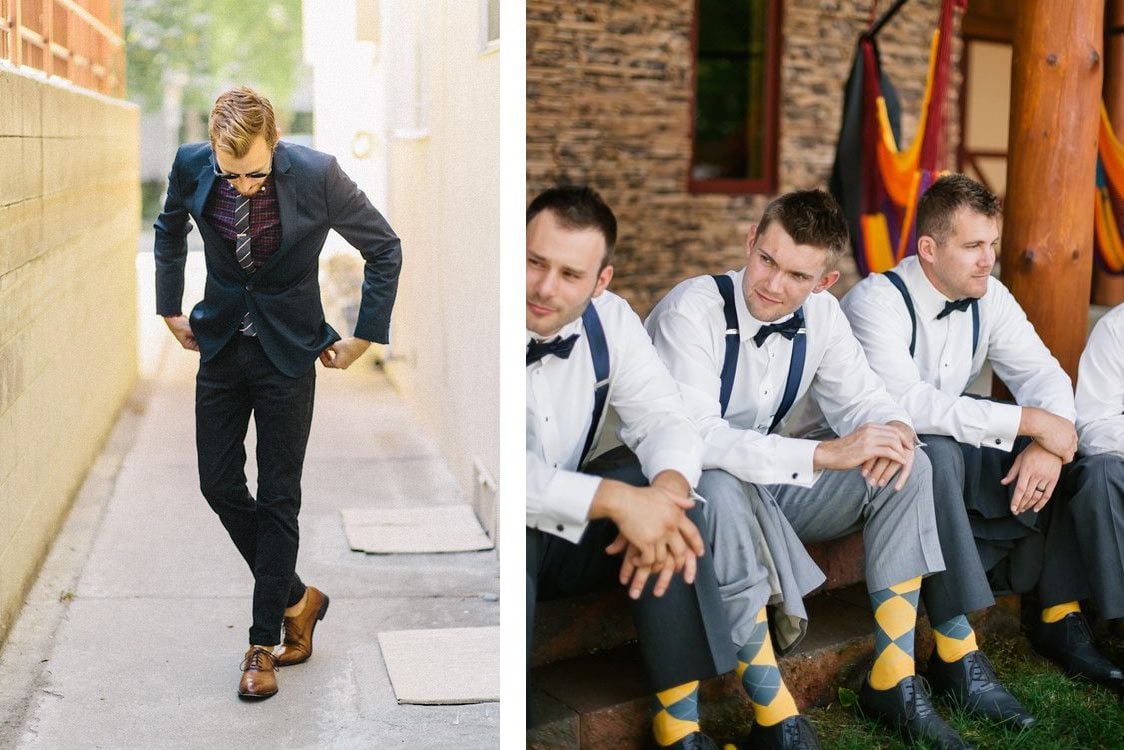 Semi-formal wedding looks for men