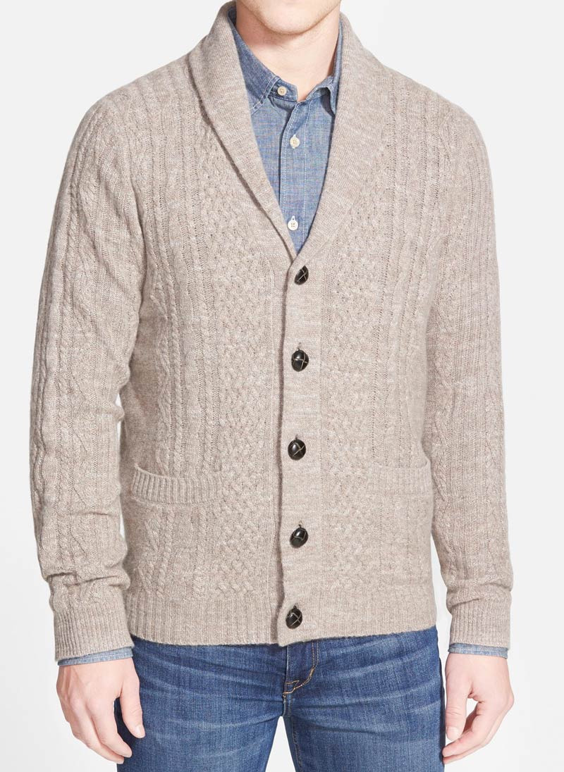 10 Versatile Wardrobe Staples for Fall 2015: Shawl-Collar Sweater