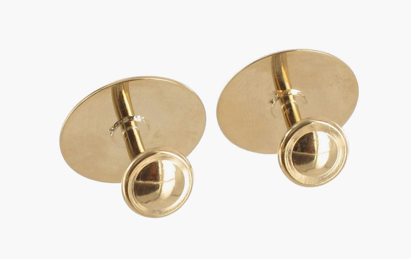 Everything You need to Know About Cufflinks: Fixed Backing Cufflink 