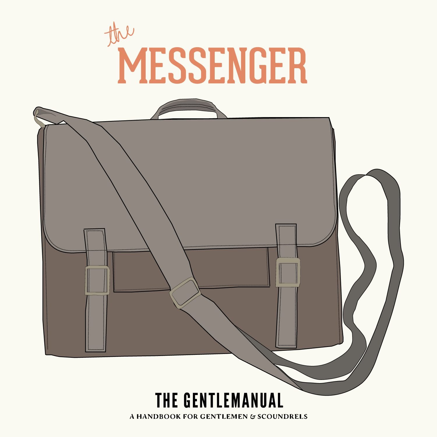 mens bag guide the messenger 