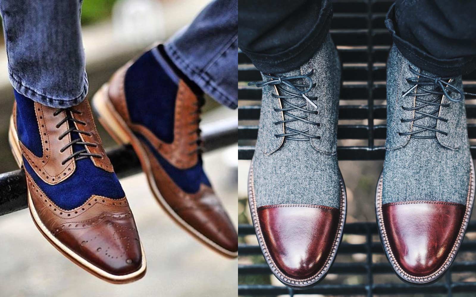 Two Tone Dress Shoes