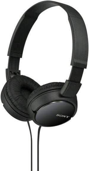 Sony ZX Series Wired On Ear Headphones Black MDR ZX110 E1656406157704