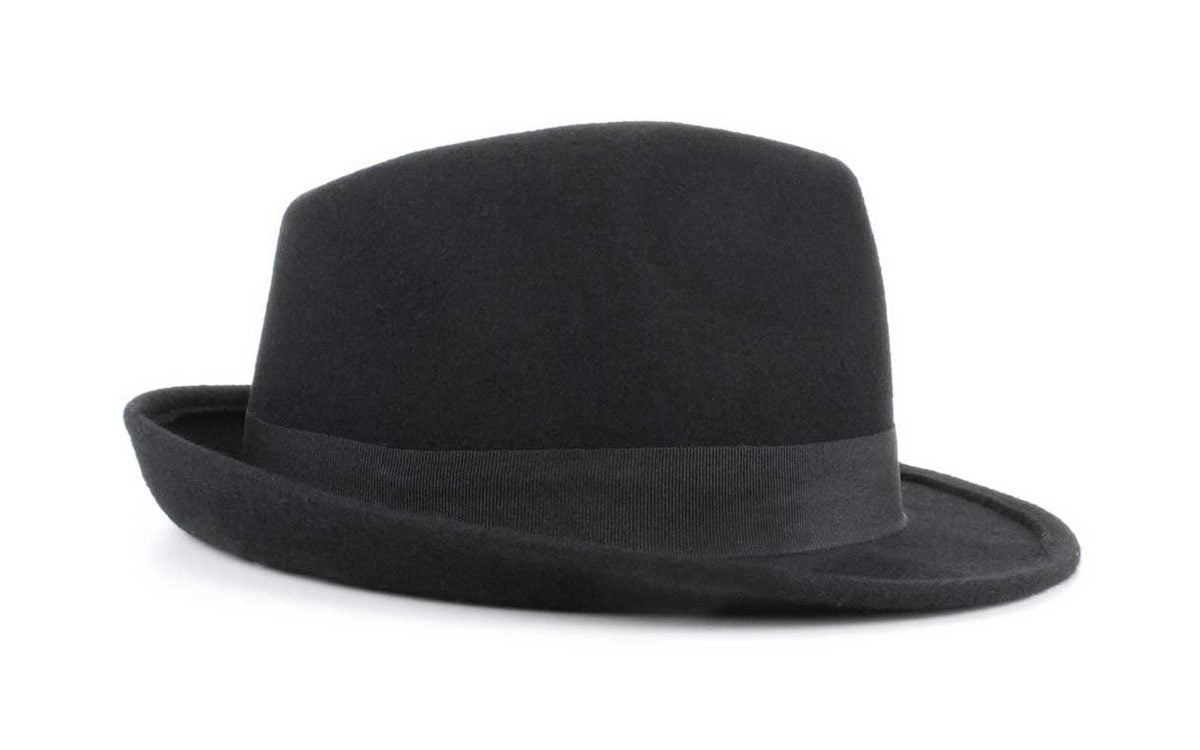 Trilby Mens Hat in Black