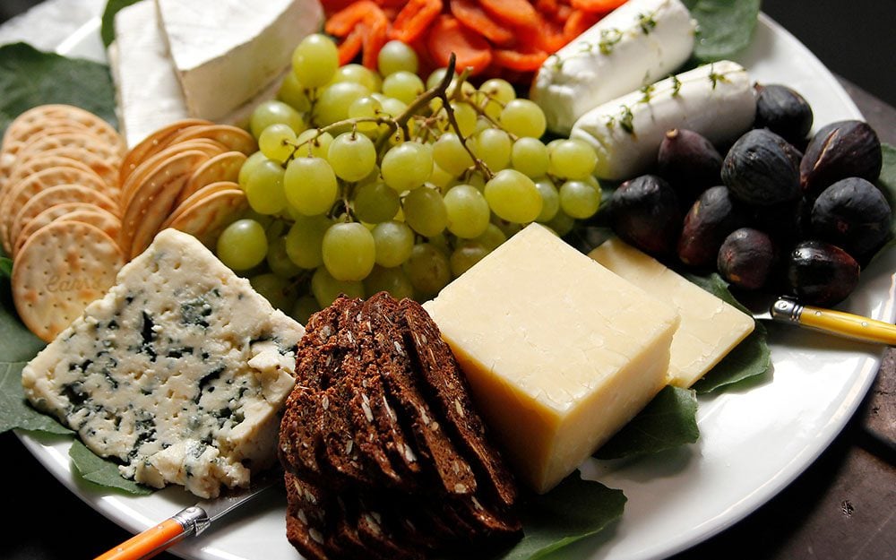 Easy Appetizers Cheese Board
