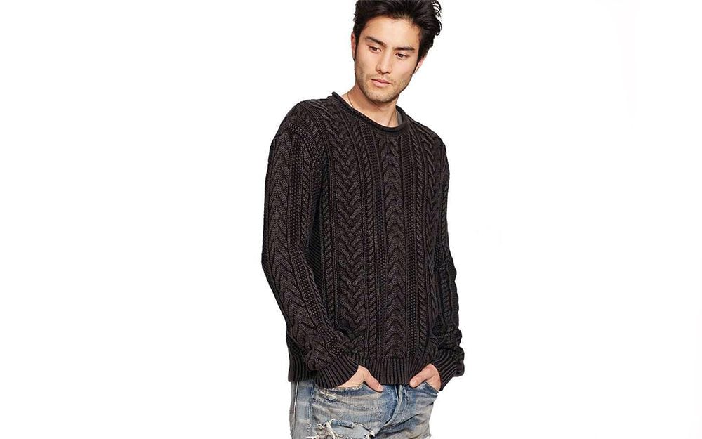 sweater knits and prints guide cable knit