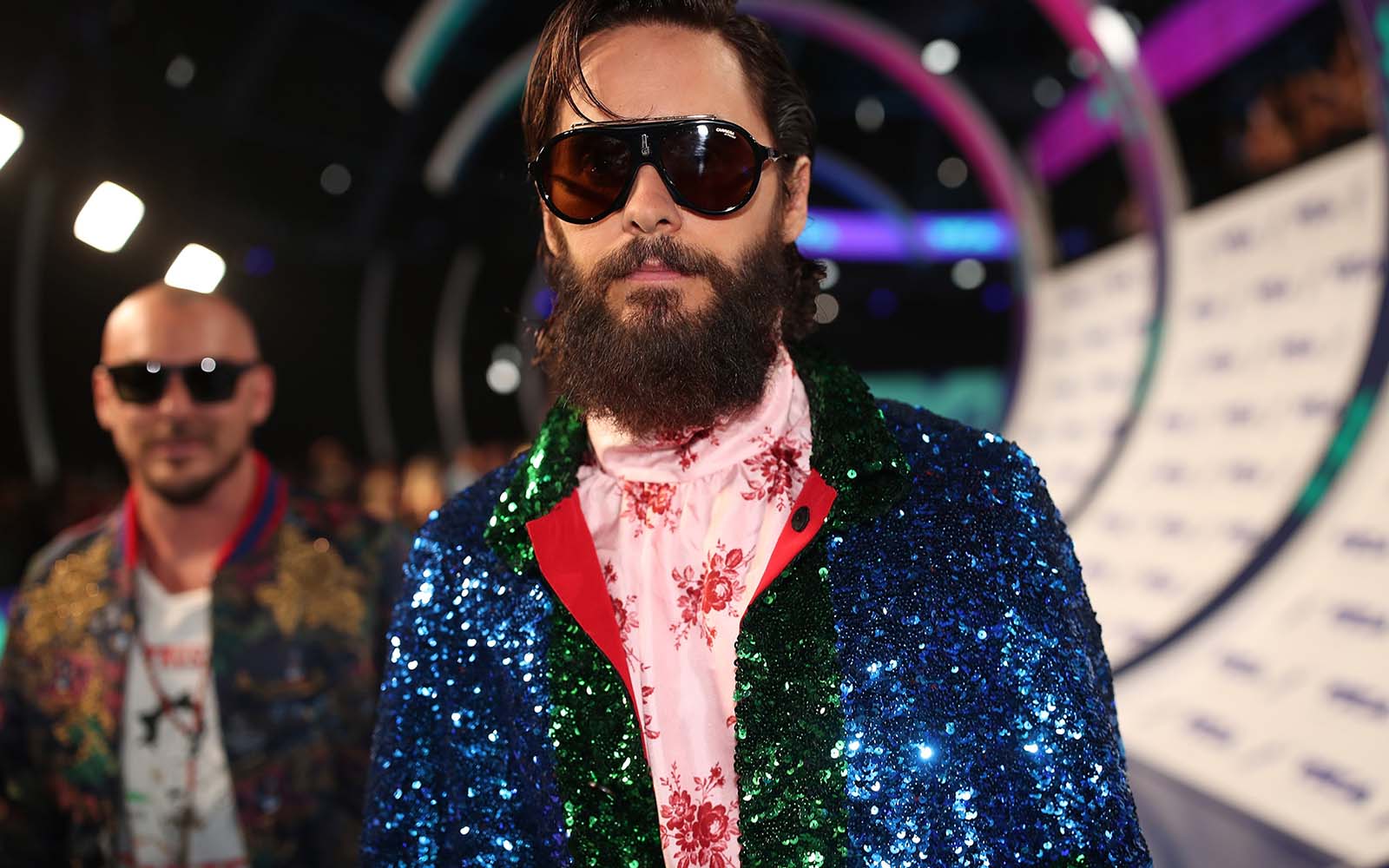 man wearing an outrageous suit