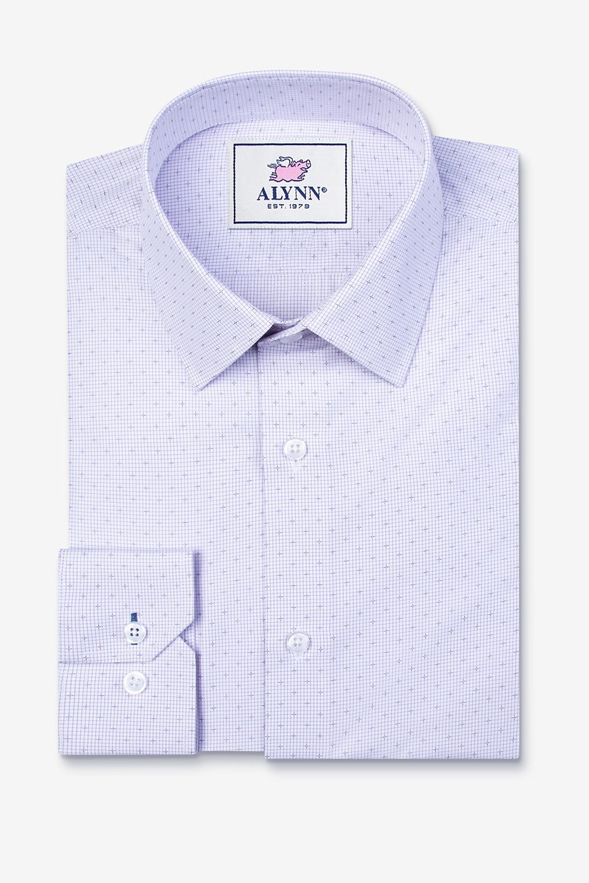 Purple Polyester Evan Dress Shirt 253063 515 1280 0