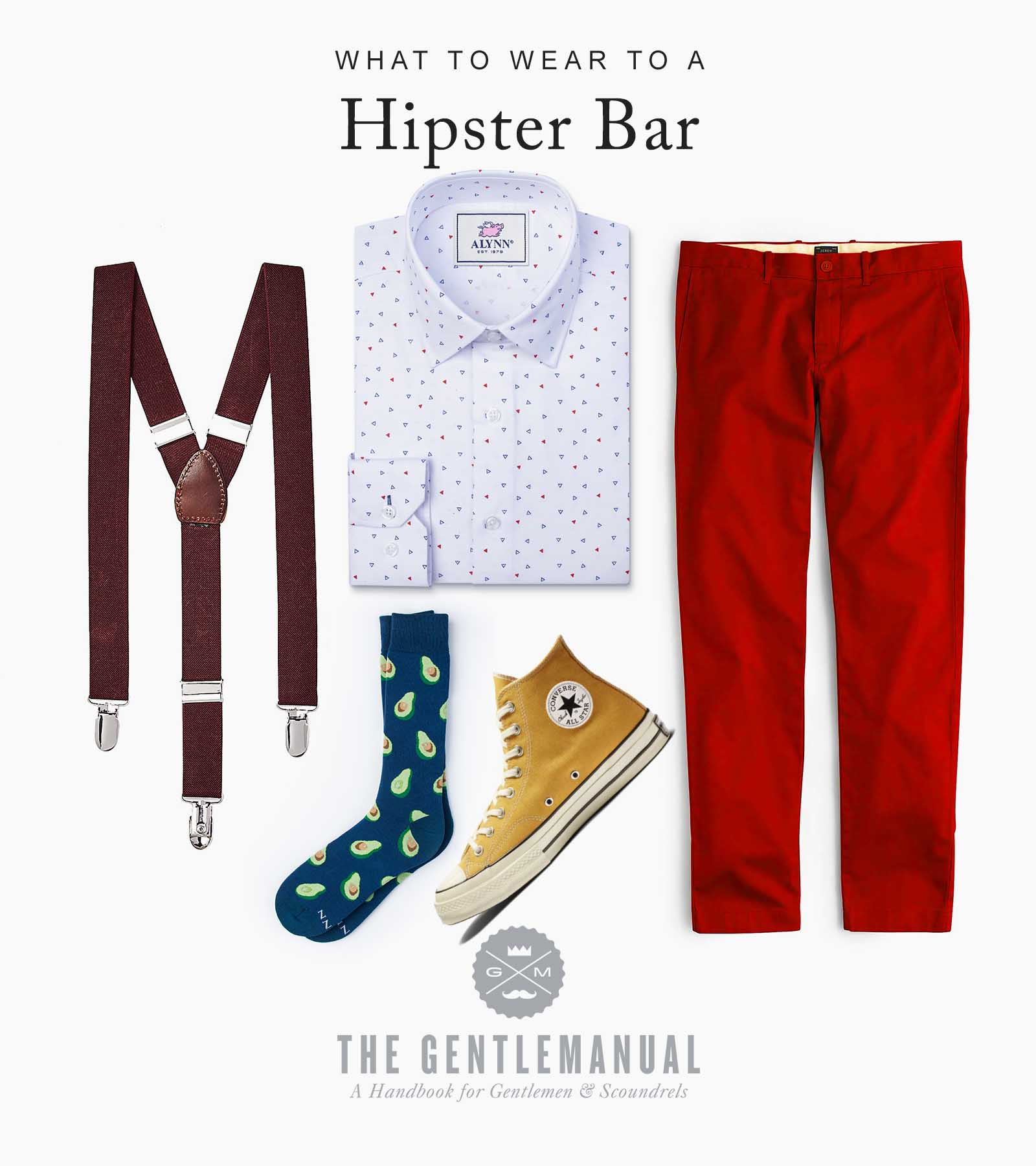 what to wear to a hipster bar