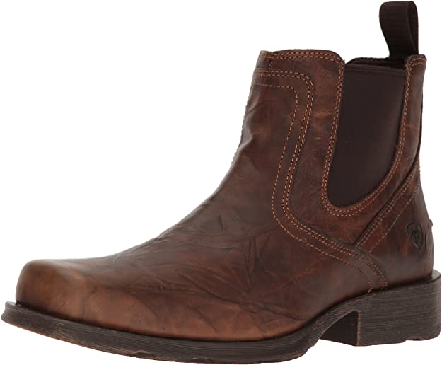 Ariat Midtown Rambler Boot – Mens Leather Square Toe Western Boot