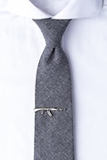 AK-47 Antiqued Silver Tie Bar Photo (1)