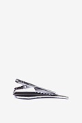 Angel Wing Antiqued Silver Tie Bar Photo (1)