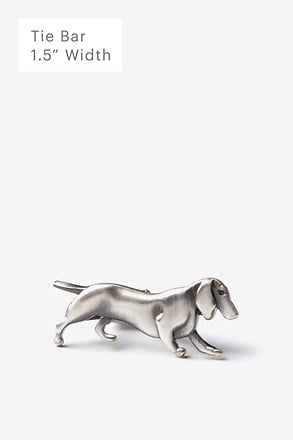 _Blame the Dog Antiqued Silver Tie Bar_