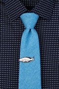 Kiss My Bass Antiqued Silver Tie Bar Photo (2)