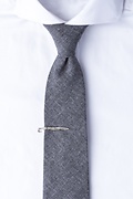 Umbrella Antiqued Silver Tie Bar Photo (1)