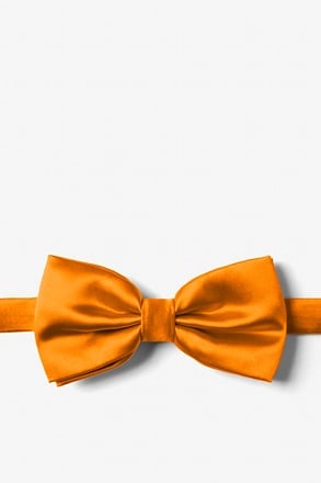 Apricot Pre-Tied Bow Tie