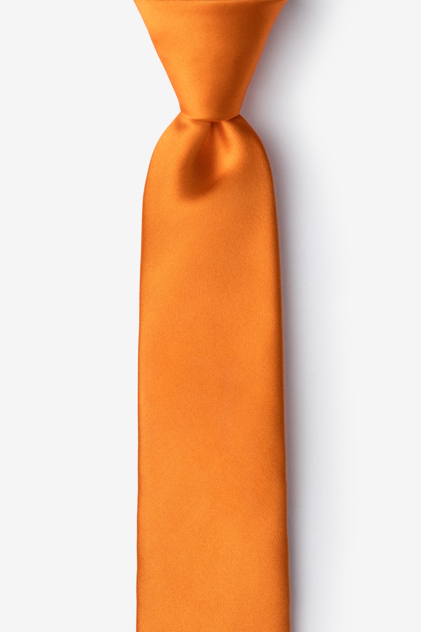 Apricot Skinny Tie Photo (0)