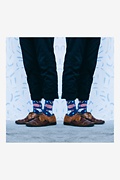 Alynn® X Lisa Congdon High Five Aqua Sock Photo (1)