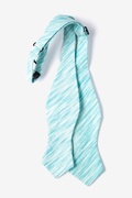 Aqua Scott Diamond Tip Bow Tie Photo (1)