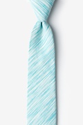 Aqua Scott Skinny Tie Photo (0)