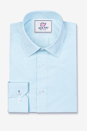 Evan Aqua Dress Shirt