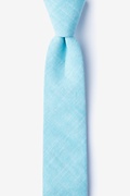 Norton Aqua Skinny Tie Photo (0)