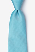 Aqua Sea Textured Extra Long Tie Photo (0)