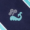 Aqua Microfiber Whales