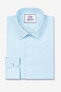 Evan Aqua Dress Shirt Photo (0)