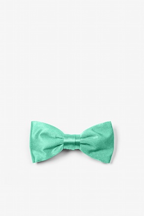 Aqua Bow Tie For Infants