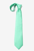 Aqua Extra Long Tie Photo (3)