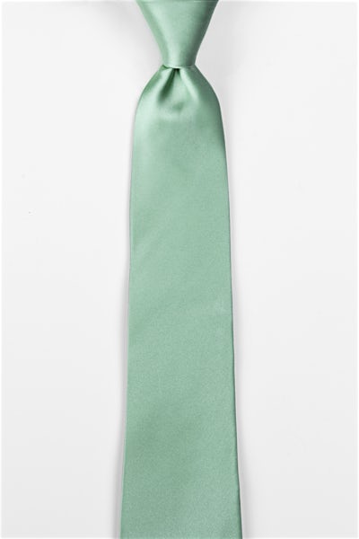 Aqua Silk Tie for Men | Solid Neckties Collection | Ties.com