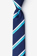 Axel Aqua Skinny Tie Photo (0)