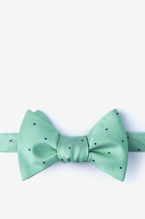 Griffin Aqua Self-Tie Bow Tie