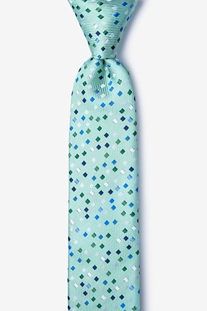 Manzanita Aqua Skinny Tie