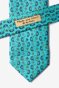 Marlin and Stars Aqua Tie Photo (2)