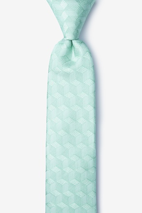 Salt Aqua Skinny Tie