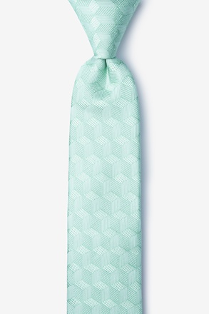 _Salt Aqua Skinny Tie_