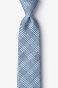 Sicily Aqua Extra Long Tie Photo (0)