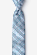 Sicily Aqua Skinny Tie Photo (0)