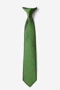 Artichoke Clip-on Tie For Boys Photo (0)